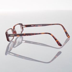 Vintage 90s Versace Tortoise Shell Frames